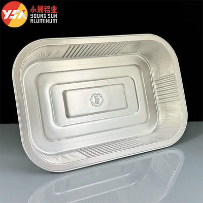 D272-44 Smooth Wall Foil Container​ 44oz Ovensafe Food container