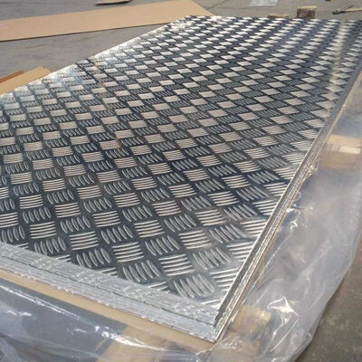 1 3 5 Bar Diamond Aluminum Sheet Plate For Stair Treads Wear Resistant And Non Slip