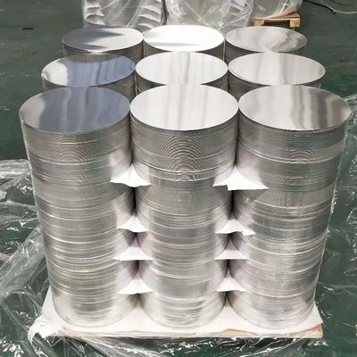Non Stick Pot Pan 6.0mm Anodized Aluminum Discs Kitchen Custom Size High Flatness Burr Free Edge Food Grade