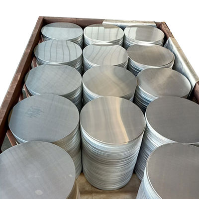 HO Temper 1050 Aluminum Circle Sheet Round Plate Cookware Custom Diameter High Flatness Burr Free Edge Food Grade
