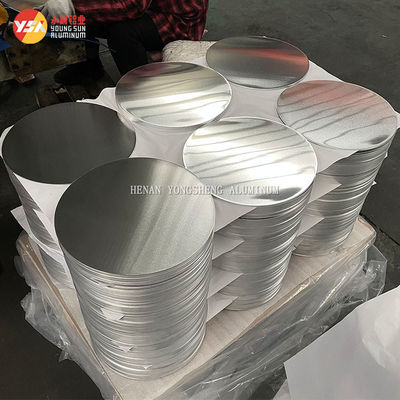 Small Aluminum Circle Sheet 1070 1060 1100 Metal Wafer Custom Size High Flatness Burr Free Edge Food Grade