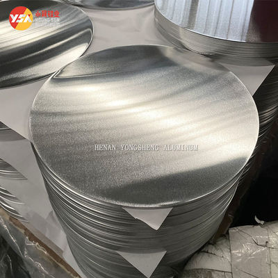 Small Aluminum Circle Sheet 1070 1060 1100 Metal Wafer Custom Size High Flatness Burr Free Edge Food Grade