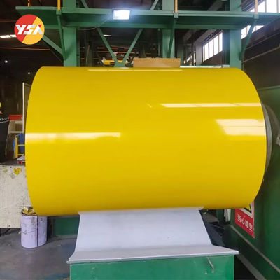 Cuộn nhôm tráng màu có độ chính xác cao Hợp kim PE PVDF 6.5mm T851