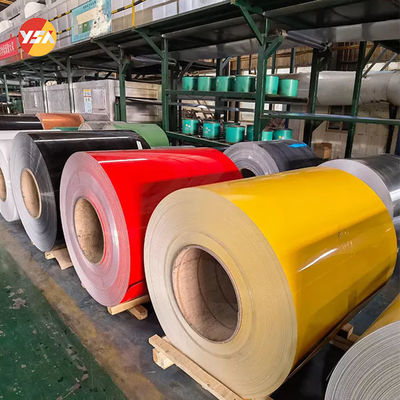 Cuộn nhôm tráng màu Pvdf 3105 3003 1060 5052 6061 Đã sơn sẵn