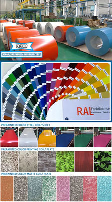 Sơn cuộn PVDF tráng màu PE nhôm 1060 3003 3004 5052