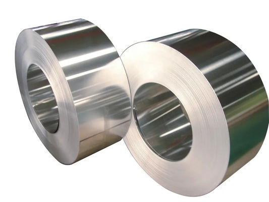 Cuộn lá nhôm 8011 trạng thái O 0.08x60-80mm cắt xẻ quấn ống dẫn khói