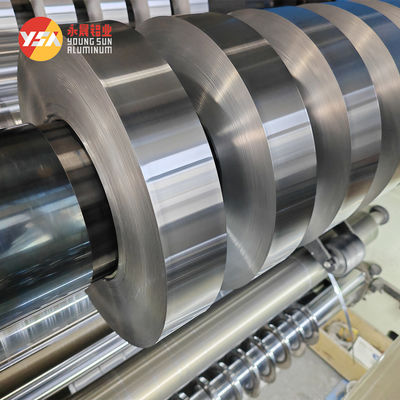 Smoke Duct 8011 O Temper Aluminum Foil Roll 0.08x60-80mm Slitting Wrap