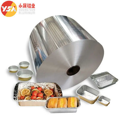 8006 hợp kim H22 100mic Lông nhôm Cuộn lớn Lông chứa chất lượng thực phẩm