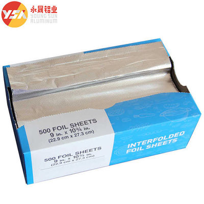 18mic * 15cm Pop Up tấm nhôm đúc với hộp đóng gói tùy chỉnh