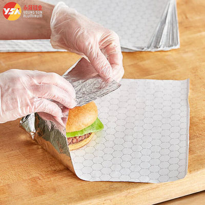 Vải burger Hexagon Honeycomb giấy nhựa nhôm nhựa nhôm