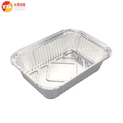 Các hộp ăn trưa bằng nhựa nhôm một lần sử dụng thân thiện với môi trường và vệ sinh