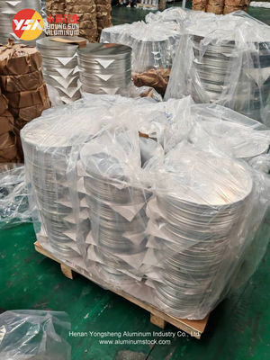 3000 Series Aluminum Circle Bếp dùng đồ dùng H14 Đường kính tùy chỉnh Độ phẳng cao Burr Free Edge Food Grade