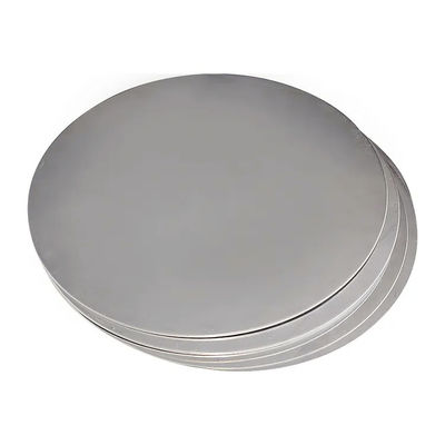 1050 1100 3003 3105 Đĩa hình tròn nhôm hợp kim tấm đĩa tùy chỉnh kích thước cao phẳng Burr miễn phí cạnh loại thực phẩm