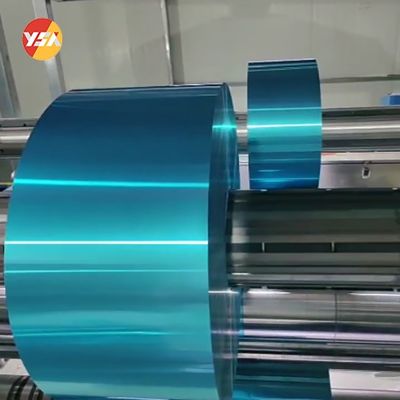 Hydrophilic 8011 Blue Aluminum Foil Roll Máy điều hòa không khí Bọc trao đổi nhiệt