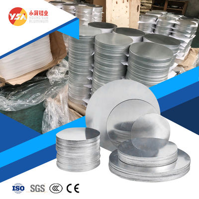 Đĩa nhôm hợp kim 3003 1060 chống ăn mòn dùng cho chảo chiên nồi nấu kích thước tùy chỉnh độ phẳng cao không bavia an toàn thực phẩm