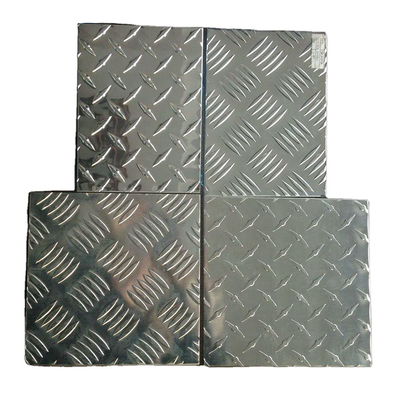 3003 5052 5083 6061 Tấm nhôm chống trượt hoa văn kim cương Kim loại nhôm