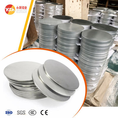 Nhôm tròn tùy chỉnh Chống ăn mòn Trọng lượng nhẹ Dụng cụ nấu ăn Đường kính tùy chỉnh Độ phẳng cao Không bavia Đạt chuẩn thực phẩm