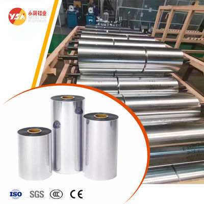 Lamination và bao bì thực phẩm nhôm giấy cuộn với độ dày 0,006-0,2 mm Và xử lý dịch vụ đâm lý cho thương mại