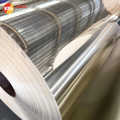 Tấm nhôm gương PVDF tự làm sạch 1050 3003 0.3-3mm ốp chống thời tiết UV