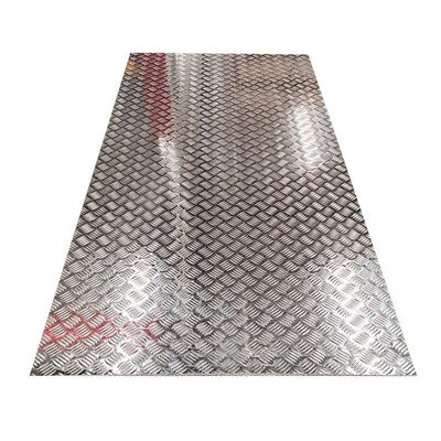 AA1100 3mm Aluminium Checker Plate Sheet 5052 5754 6061 6063 7075 Bảng kim cương nhựa nhựa