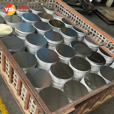 CC DC Aluminium Circle Disc 1050 3003 hợp kim O H12 Temper Deep Drawing OEM Custom Cookware Blank