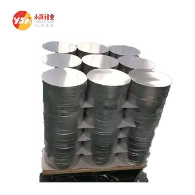 Tấm nhôm tròn hợp kim H32 dày 0.6mm đường kính 50mm kích thước tùy chỉnh độ phẳng cao mép không bavia chuẩn thực phẩm