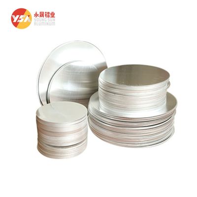 1050 1060 1100 3003 3005 Đĩa nhôm Dụng cụ nấu ăn Đèn Đường kính tùy chỉnh Độ phẳng cao Cạnh không bavia Chuẩn thực phẩm