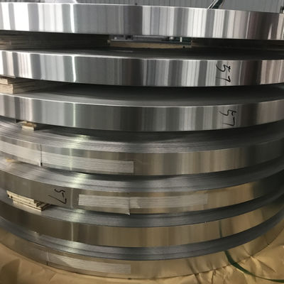 1000mm T3 T8 dải nhôm mỏng dán cứng High Tensile Slit Roll