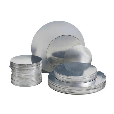 Vòng tròn nhôm 50mm 2-6mm 1050 1060 3003 5052 Chiều kính tùy chỉnh Độ phẳng cao Burr không có cạnh loại thực phẩm