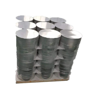 200mm Roller Coating Linea Aluminium Disc Các dấu hiệu giao thông tùy chỉnh kích thước cao mịn mịn không có rìa loại thực phẩm