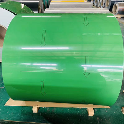 PVDF Màu sơn phủ nhôm cuộn để làm mái lợp