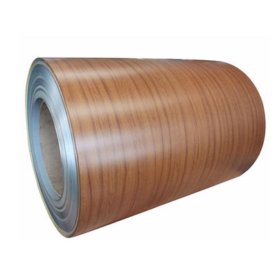 Thép cuộn bọc nhôm hạt gỗ PVDF để xây dựng