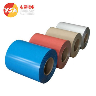 Cuộn dây nhôm phủ màu PE PVDF để trang trí nội thất sáng sủa và đầy màu sắc