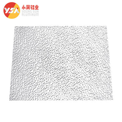 1000 3000 5000 Series Stucco 0,3-0,8 mm Orange Peel Aluminium Embossed Sheet Plate