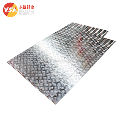 Cuộn nhôm kim cương 1 3 5 cho bậc thang, chống mài mòn và chống trượt