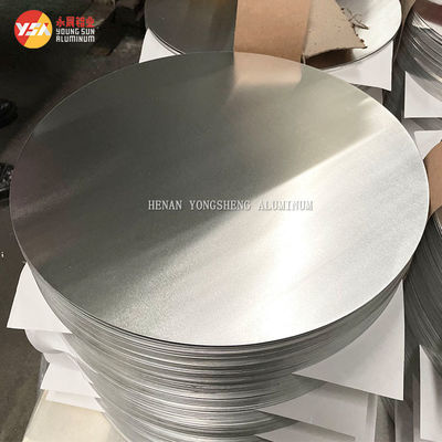80-1000mm Vòng tròn nhôm 0.13-6.5mm 3003 Kích thước tùy chỉnh Độ phẳng cao Burr Free Edge Food Grade Deep Drawing