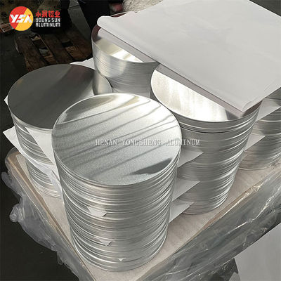 Đĩa nhôm tròn 1100 1050 1060 3003 3004 tráng phủ dùng cho dụng cụ nấu ăn đường kính tùy chỉnh độ phẳng cao không bavia an toàn thực phẩm