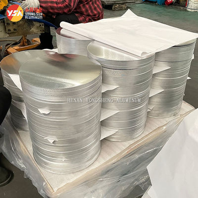 Đĩa nhôm tròn 1060 0.55mm độ cứng O H dùng cho nhà bếp, kích thước tùy chỉnh, độ phẳng cao, mép không bavia, chuẩn thực phẩm