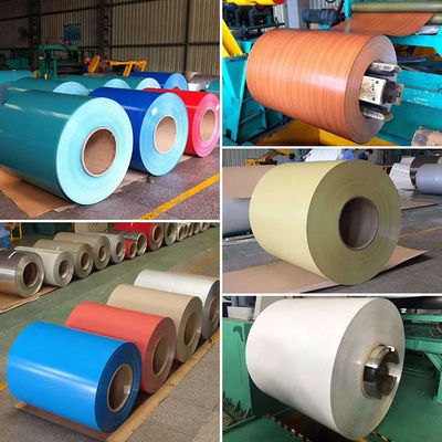 Cuộn nhôm PE PVDF tráng màu hợp kim 3003 3005 Cuộn kim loại